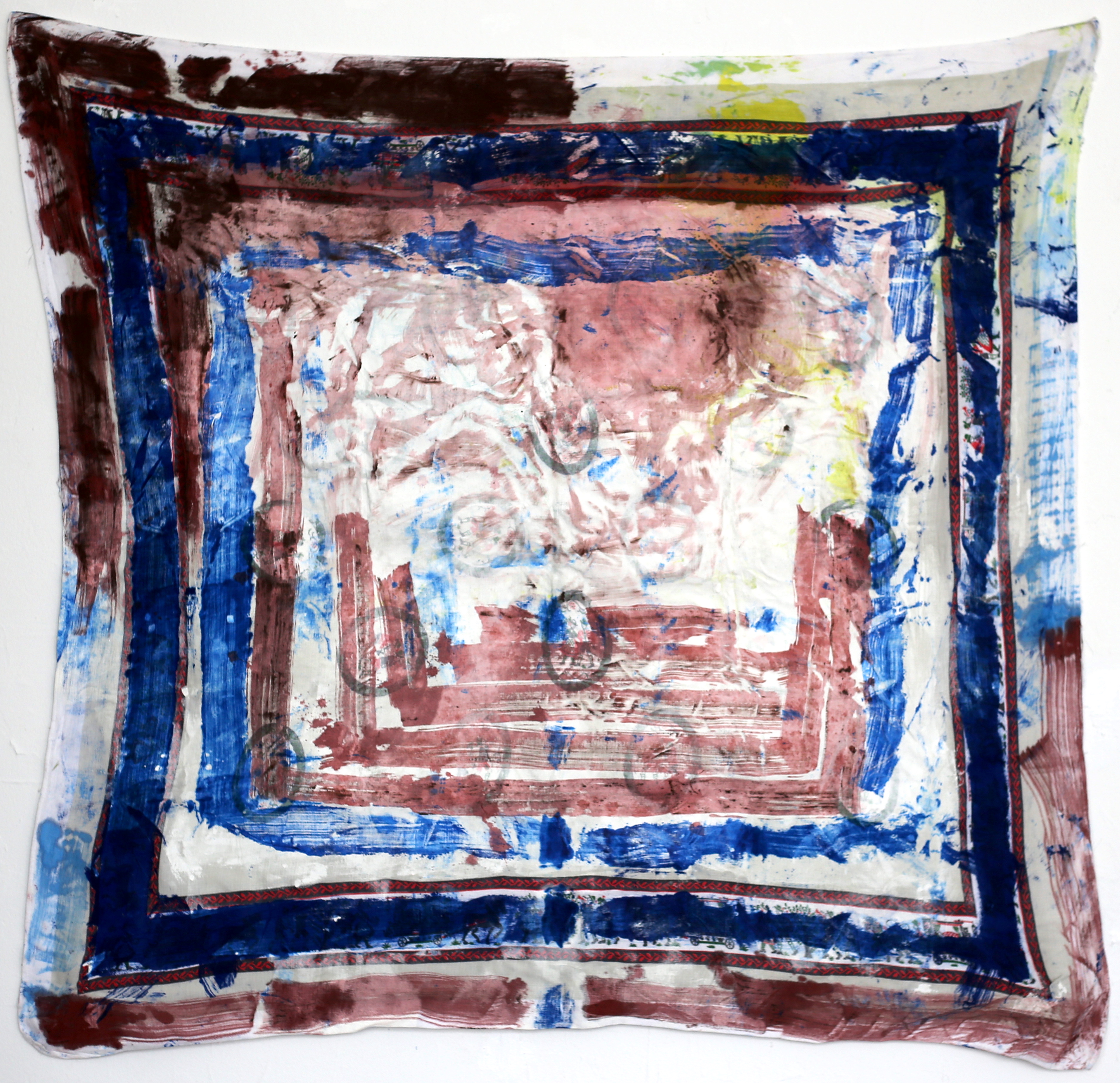 Milena Wiedemer, painting, art, textile